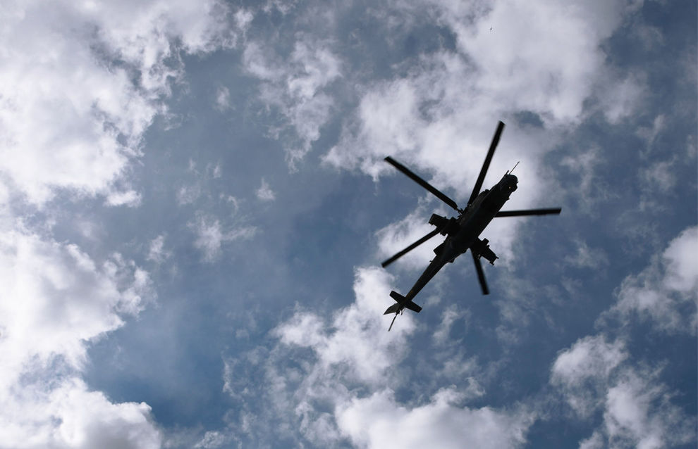 Russia conducts first helicopter drone test at Arctic oil field