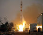 A Soyuz-2.1B rocket launches the Arktika-M spacecraft from the Baikonur Cosmodrome