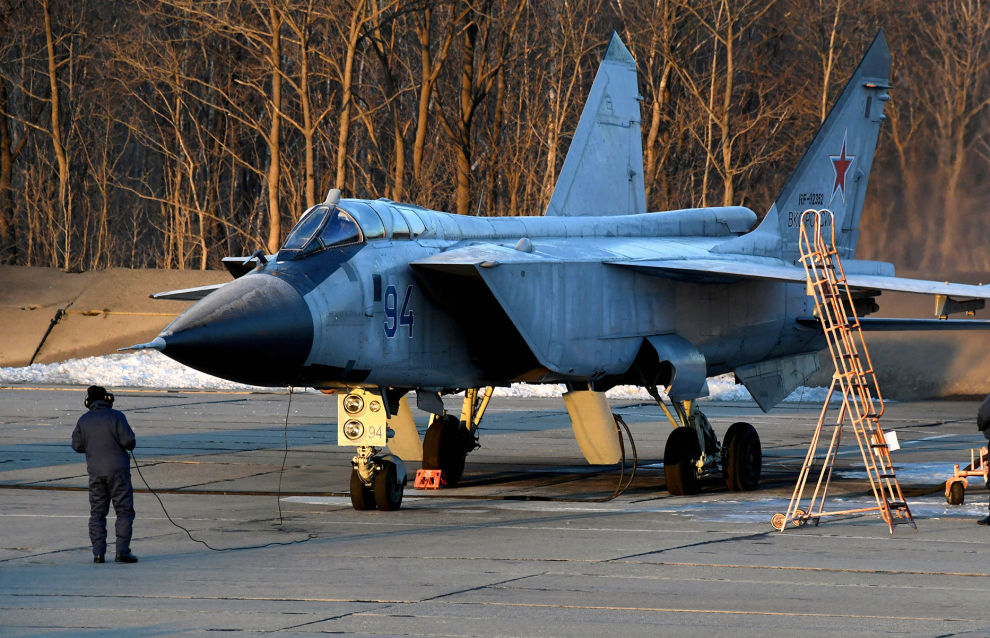 MiG-31BM fighters get up-to-date Arctic navigational equipment