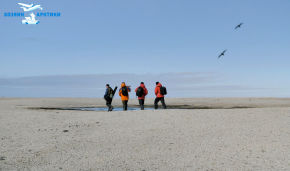 Work during the second stage of the Master of the Arctic 2021 project