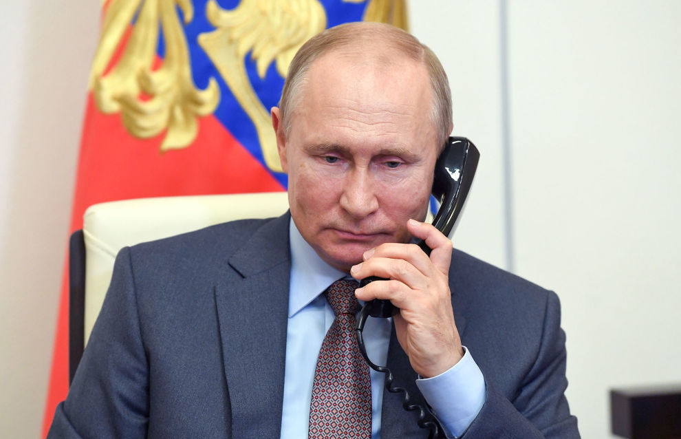 Vladimir Putin speaks by phone with US climate envoy