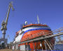 The Severny Polyus platform is leaving for sea trials in the Gulf of Finland