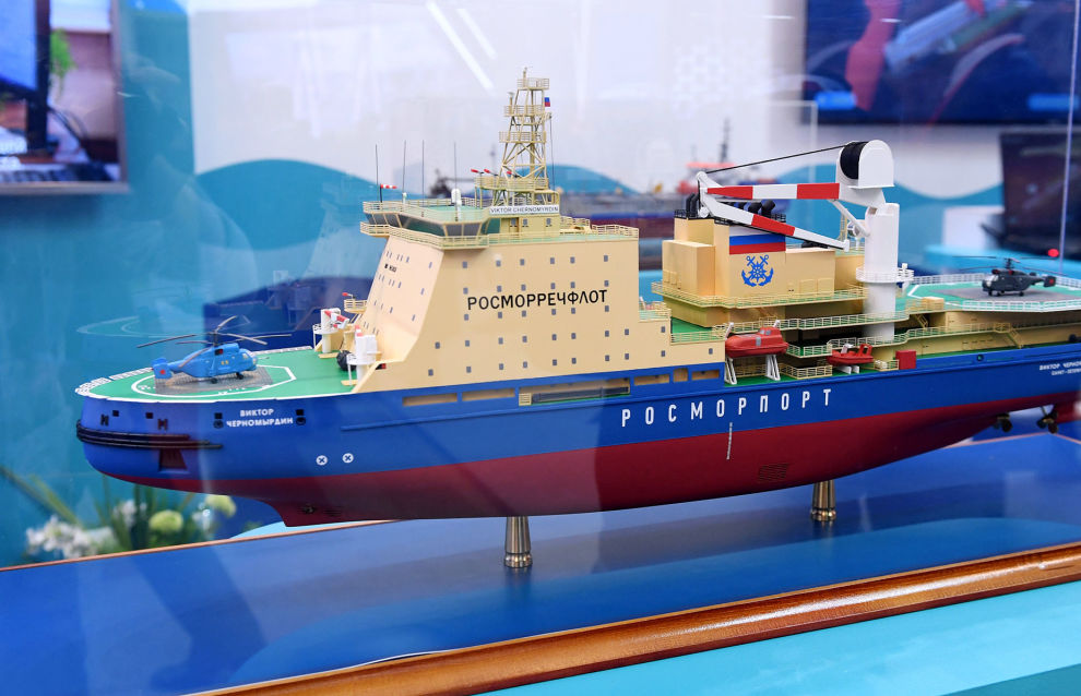 The world’s biggest diesel icebreaker gets passenger status