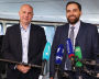 Alexander Makarov, director of the Arctic and Antarctic Research Institute (AARI), and Chief Builder of Admiralty Shipyards Ruslan Sheremetyev