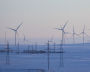 A wind power plant in the Kola District, Murmansk Region