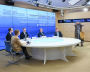 Participants in the news conference on holding the science and practical conference on climate change and permafrost melting