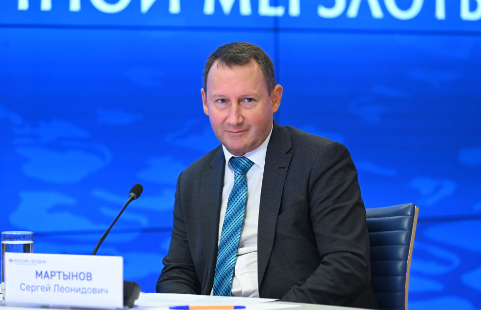 Sergei Martynov, Deputy Head of the Department for Environmental Pollution Monitoring, Polar and Maritime Projects, Federal Service for Hydrometeorology and Environmental Monitoring