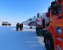 The airfield at the Cape Baranov Ice Base on Severnaya Zemlya