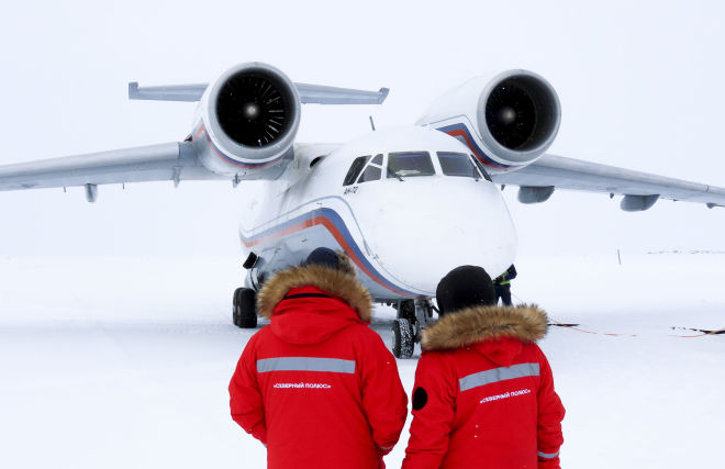 First North Pole platform crew rotated in the Arctic

