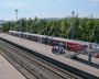 Victory Train touring display in Murmansk 
