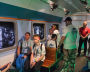 Victory Train touring display in Murmansk 