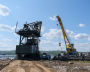 Part of sunken ship raised from floor of Kola Bay 