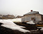 The abandoned polar station Tikhaya