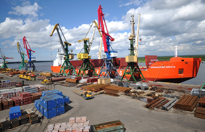 Архангельский морской порт
