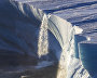Waterfall as viewed from a glacier, Franz Josef Land