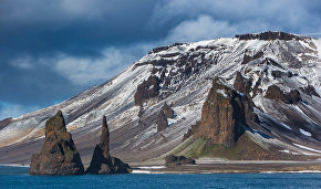 Cape Tegethoff on Hall Island, Franz Josef Land