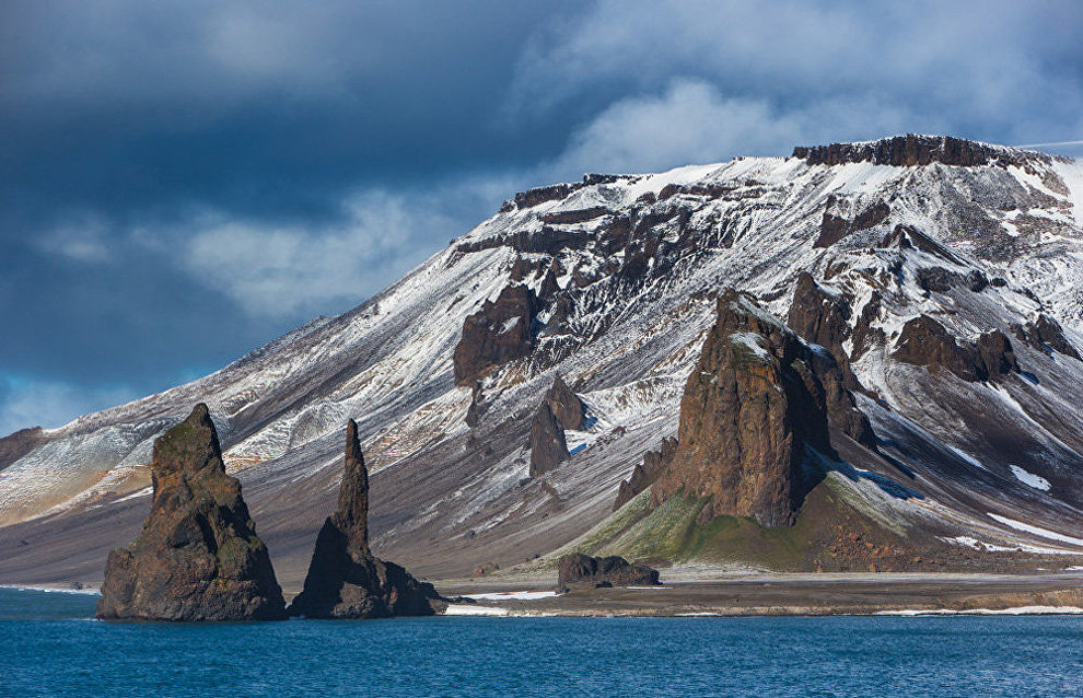 Cape Tegethoff on Hall Island, Franz Josef Land