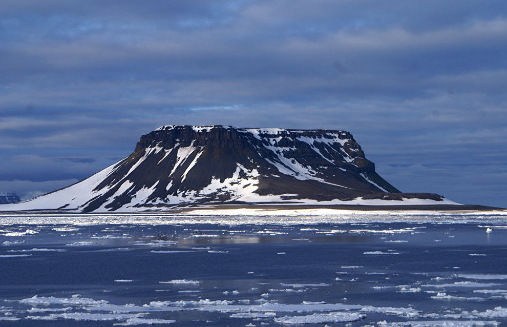 Nightingale Strait, Franz Josef Land