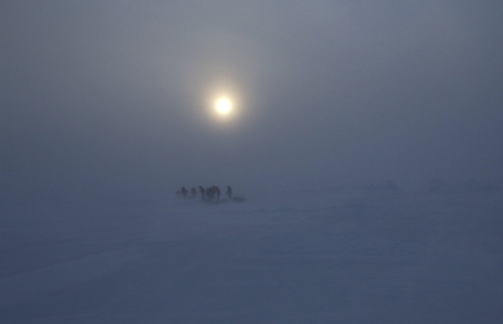 Skiing to the North Pole
