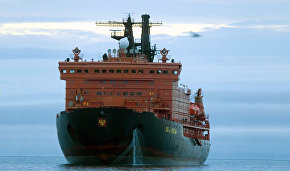 50 Years of Victory icebreaker sets out on seventh North Pole voyage this season