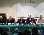 Members of the North Pole-2015 drifting ice station team meet in Murmansk