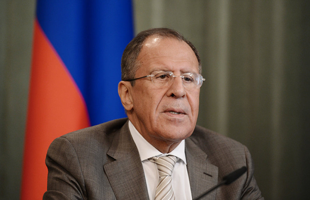 Russian Foreign Minister Sergey Lavrov