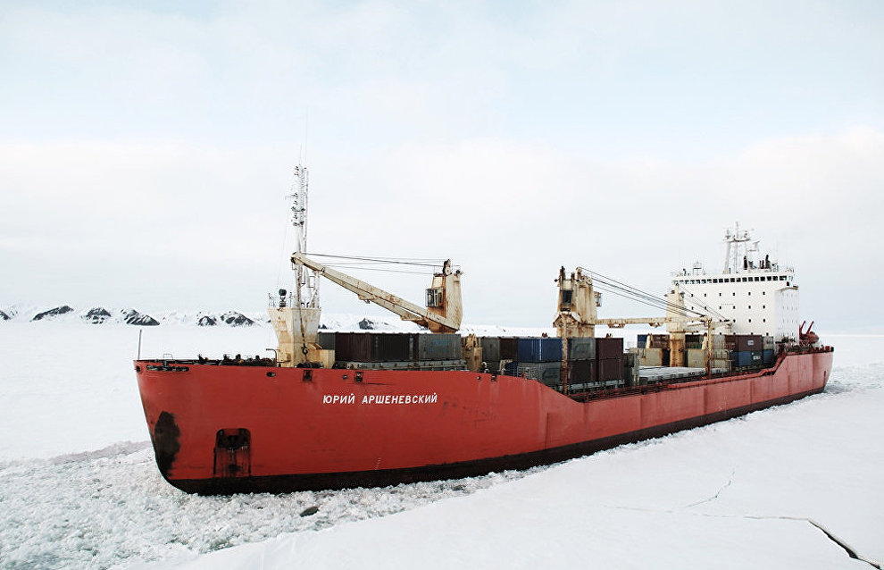 The Northern Sea Route, a path through the ice