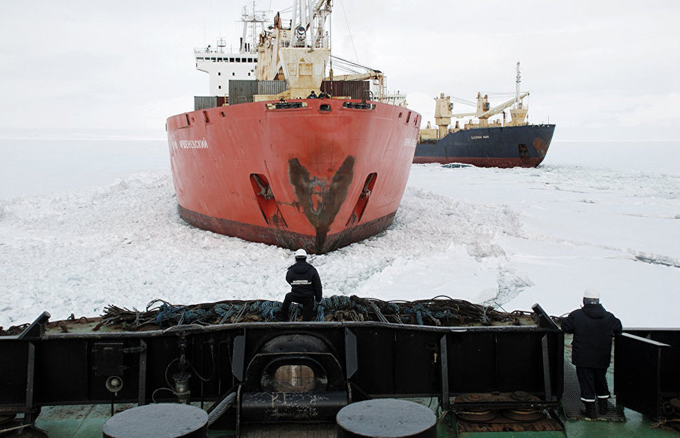 The Northern Sea Route, a path through the ice
