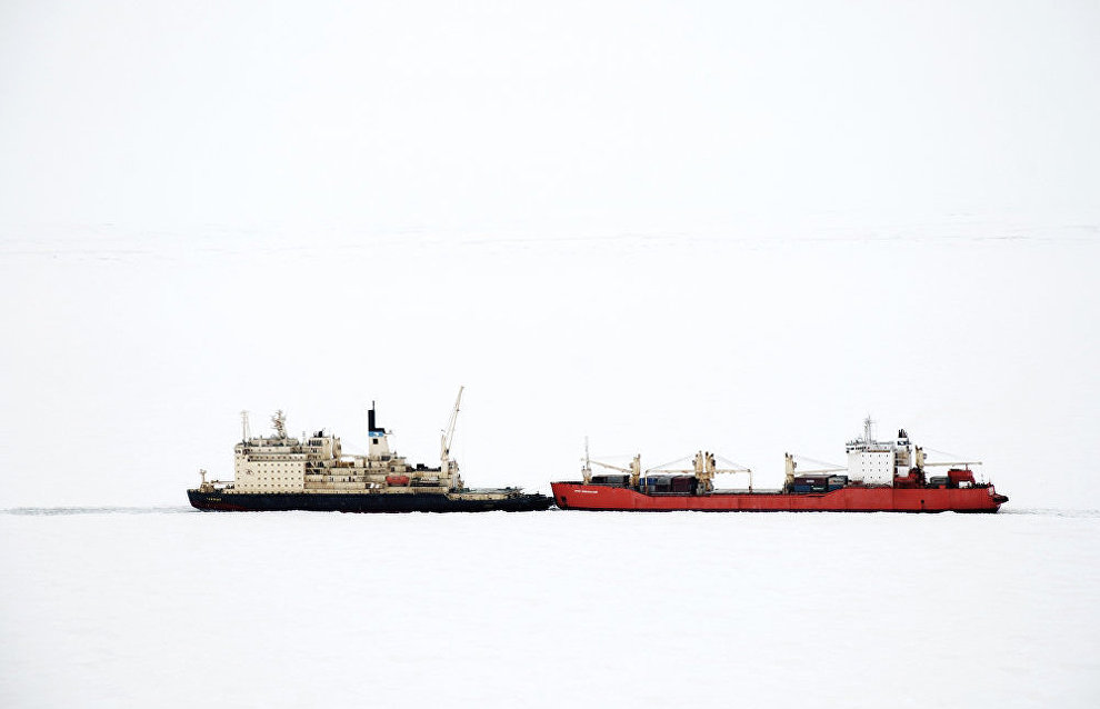 The Northern Sea Route, a path through the ice