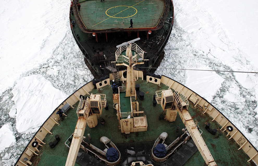 The Northern Sea Route, a path through the ice