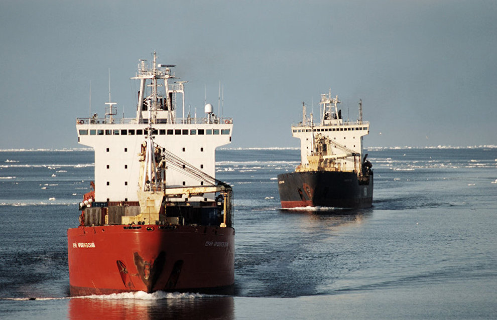 Setting out for the Barents Sea