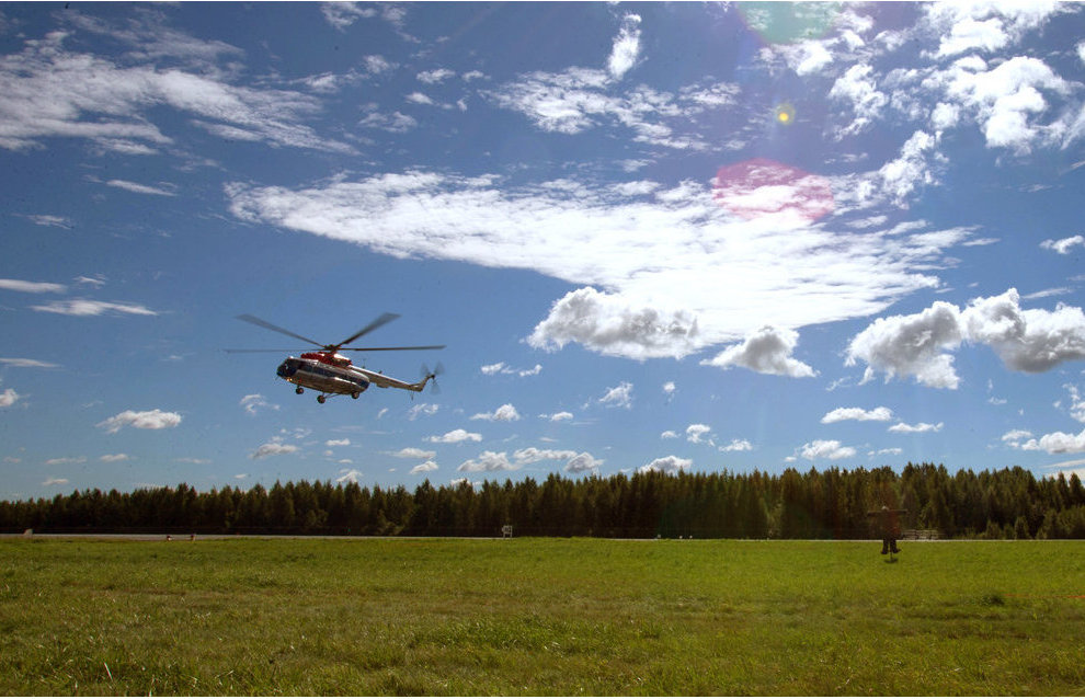 Arctic helicopter starts flight trials