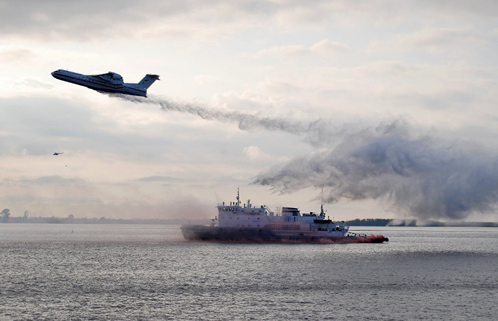 Emergencies Ministry holds Arctic area rescue drill in Arkhangelsk