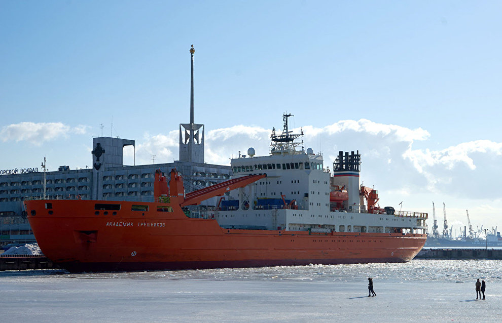 Russian-US expedition completes work at 34 oceanographic stations in Arctic Ocean
