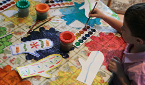 ‘Nomadic’ kindergarten opens in the Kharampurovskaya tundra