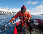 Oceanographic research in the fjord
