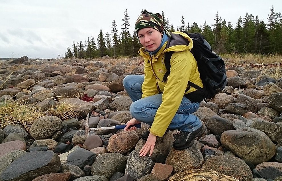 Onega Peninsula was covered by glacier 12,000-13,000 years ago