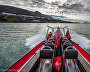 Tourists on a fishing tour in Grønfjorden. Photo by Sergei Dolya