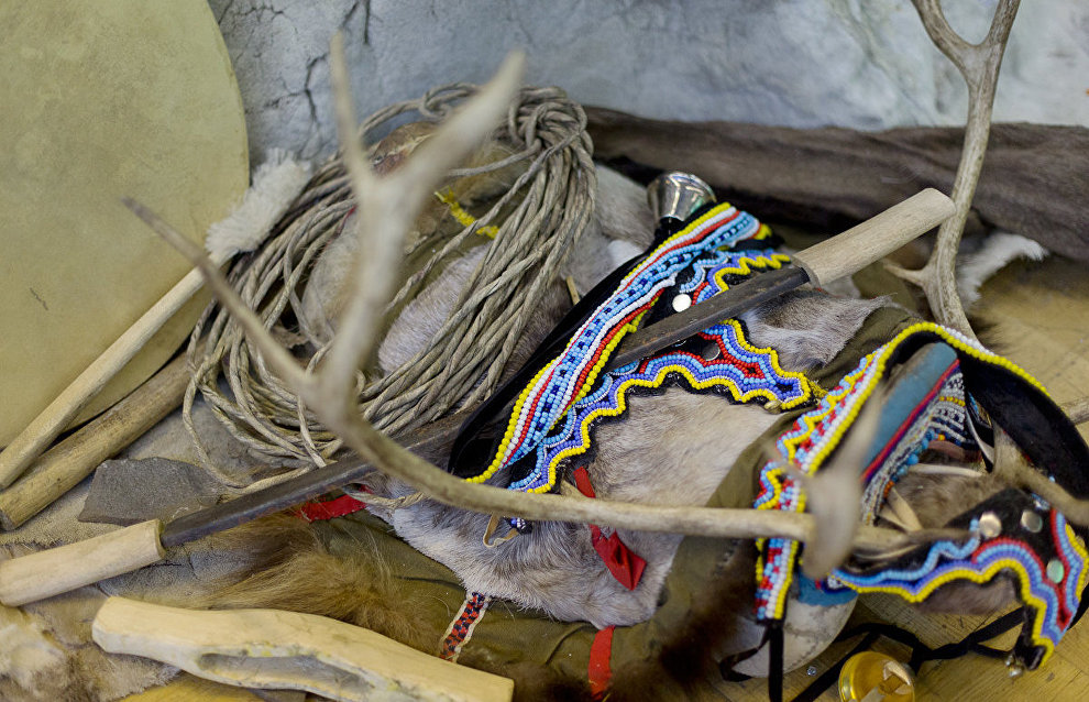 Everyday items used by the indigenous peoples