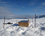 A GPS monitoring station on the Esmark Glacier