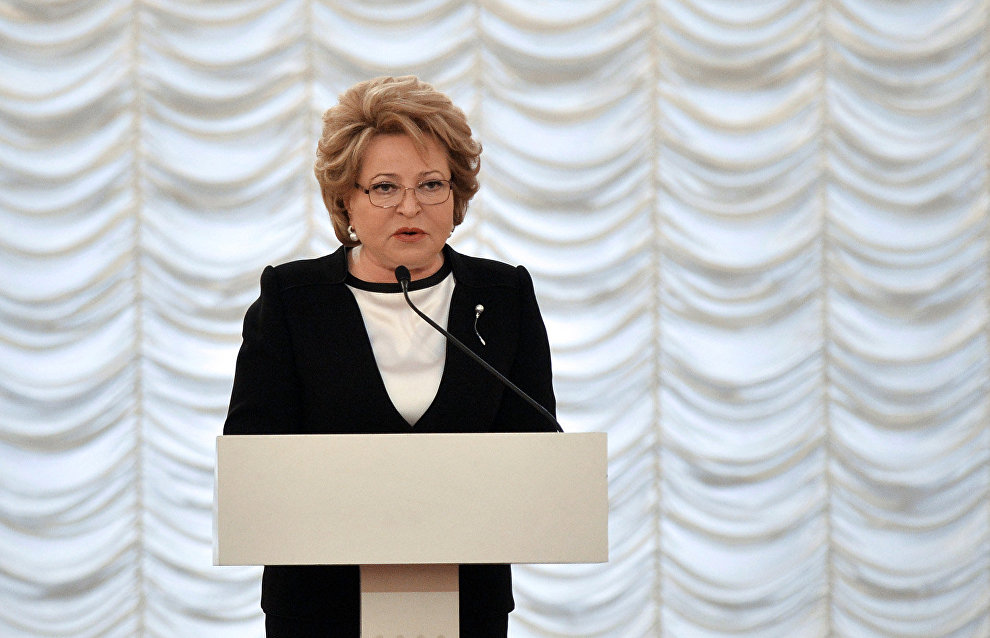 Matvienko: We need a special comprehensive federal law on Russian Arctic zone development
