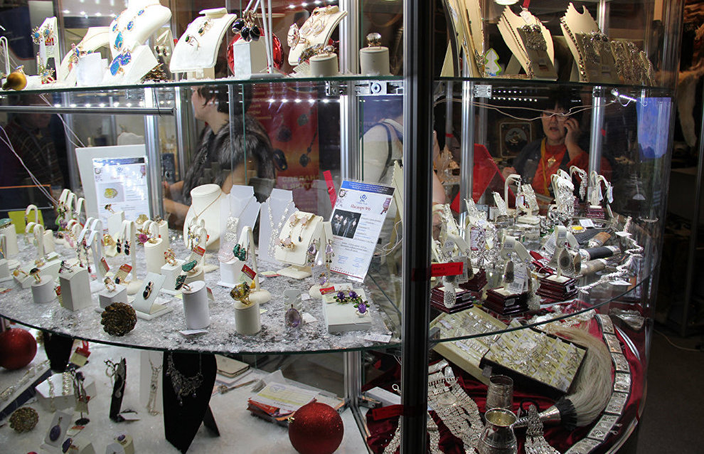 Representatives of the Sakha Republic (Yakutia) brought national decorations and clothing