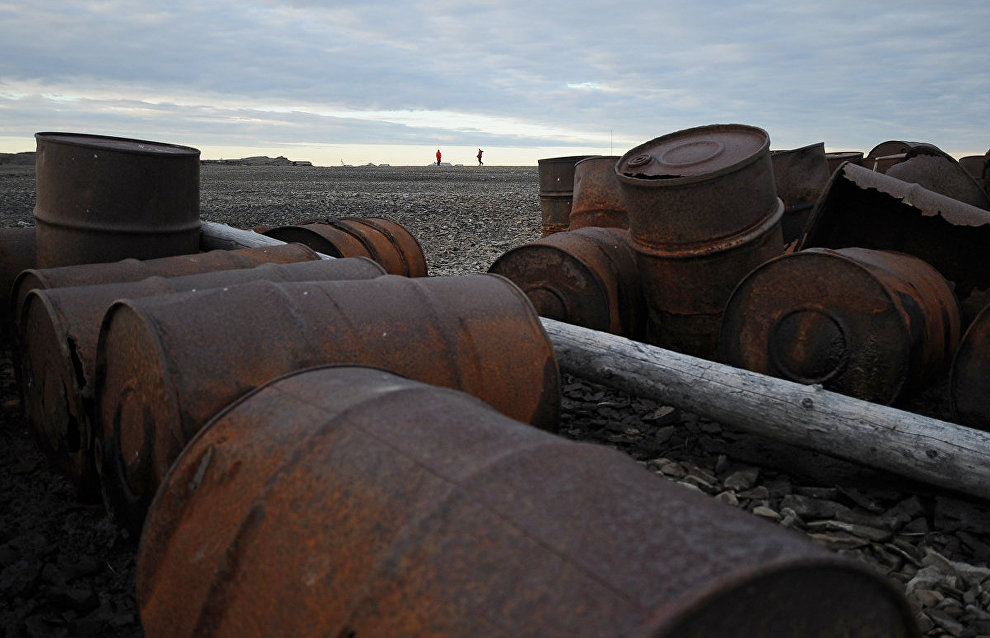 Over 800 tons of scrap metal collected on Bely Island over four years