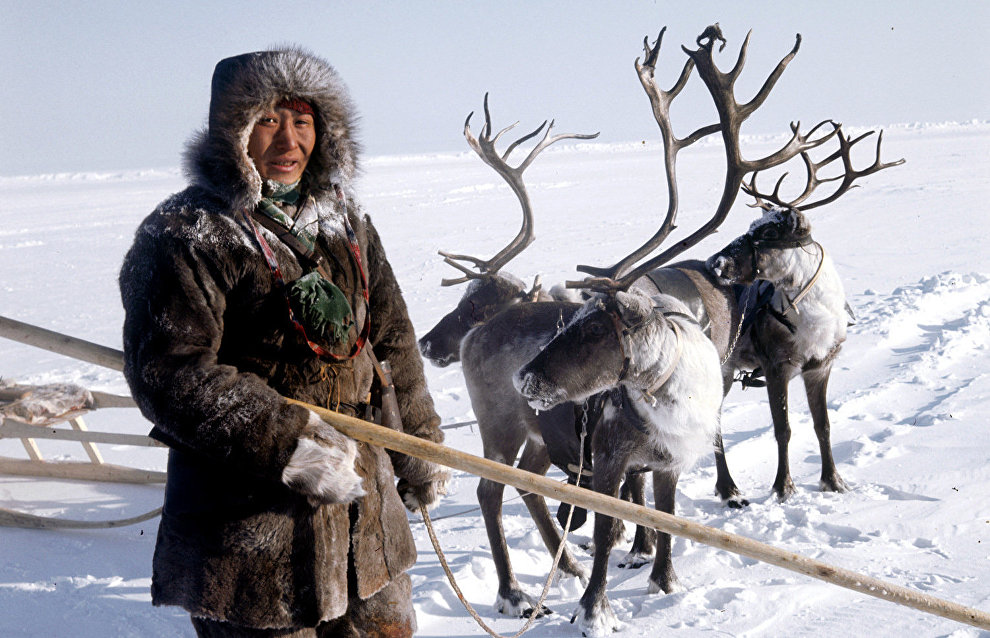 A reindeer breeder from Evenkia
