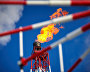 The flambeau light at the Prirazlomnaya offshore oil platform