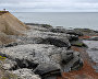 Expedition members make first landing. Cape Kanin Nos