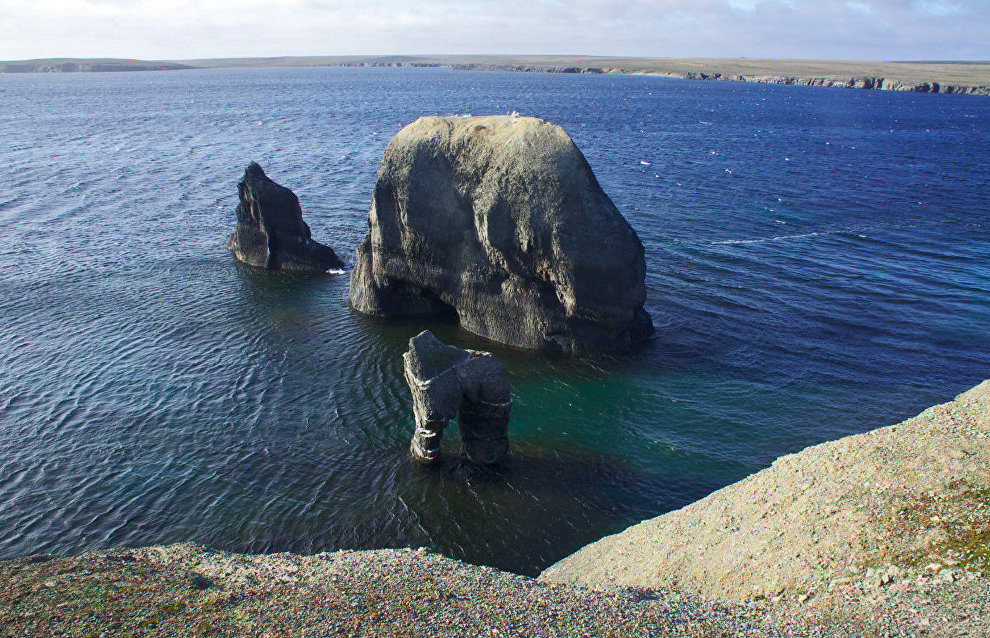 South of Novaya Zemlya