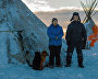 Reindeer herders Radik and Nina