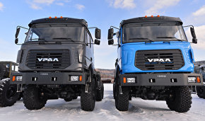 Russian Defense Ministry tests new military vehicles in the Arctic