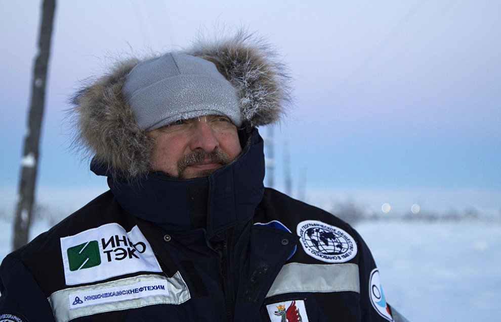 Dmitry Schiller, Head of the Russian Geographical Society’s Alexei Leonov Underwater Research Team